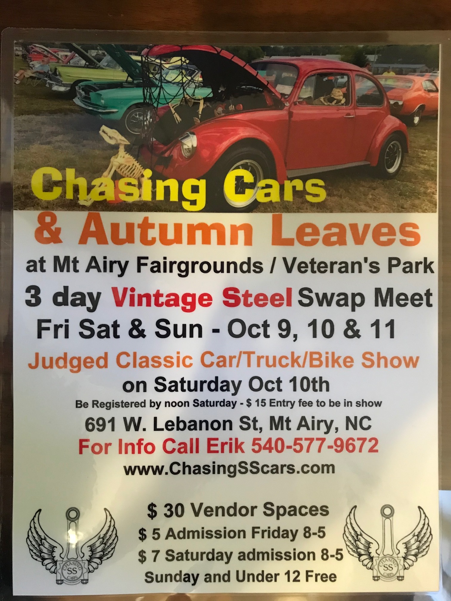 Chasing Ss Cars Autumn Leaves Car Show Mayberry Nc